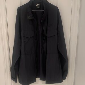 Nike Men's Black Parka Jacket